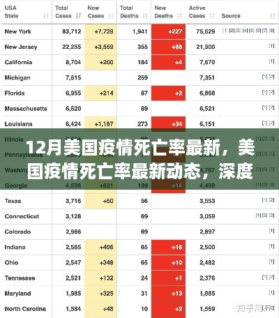 美国疫情死亡率最新动态，深度解析与观点阐述