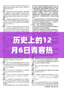 历史上的12月6日，青客与自然美景的不解之缘回顾热门情况解析