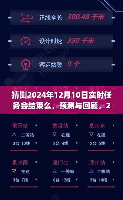 2024年12月10日任务完成预测与回顾，历程、影响及实时任务结束猜测