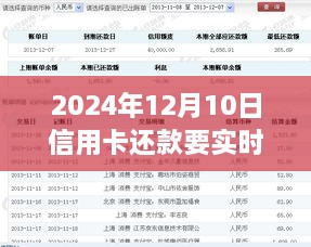 信用卡还款指南，实时到账操作指南及注意事项（针对2024年）