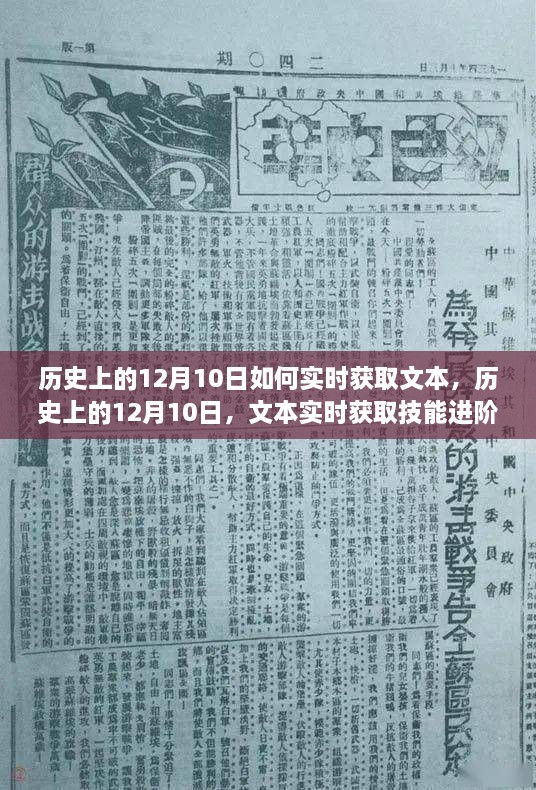 历史上的12月10日文本实时获取指南与技能进阶攻略