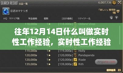 实时性工作经验获取攻略，如何在12月14日积累宝贵经验分享与指南