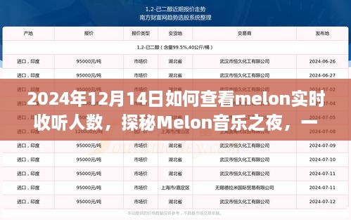 探秘Melon音乐之夜，实时收听人数揭秘，见证音乐热度魔法时刻（2024年12月14日）