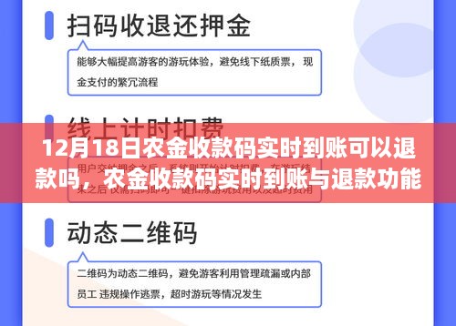 农金收款码实时到账与退款功能详解，12月18日操作指南