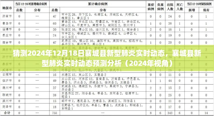 襄城县新型肺炎预测分析，2024年视角的实时动态预测报告