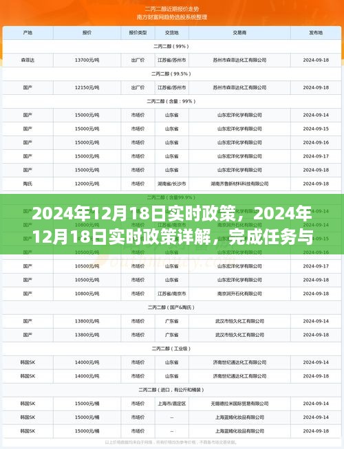 2024年12月18日实时政策详解与任务技能学习指南