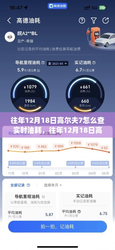 高尔夫7车主指南，如何在线实时查看油耗及往年12月18日的实时油耗查询方法