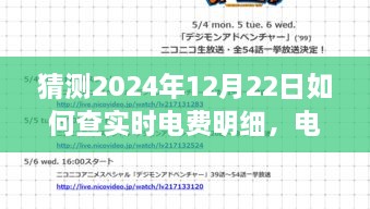 揭秘电费之谜，预测未来电费明细查询的奇妙经历（2024年查电费指南）