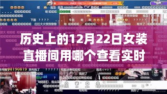 历史上的12月22日女装直播间实时数据查看攻略，轻松掌握数据全貌！