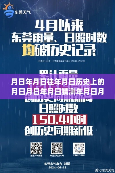 东莞降雨实时预报与历史交织的深度解读，历史与最新降雨预测的综合分析