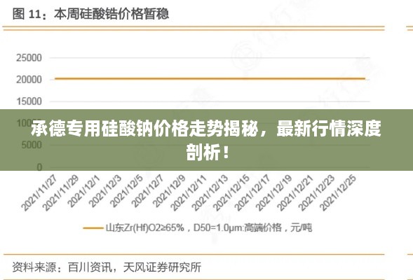 承德专用硅酸钠价格走势揭秘，最新行情深度剖析！