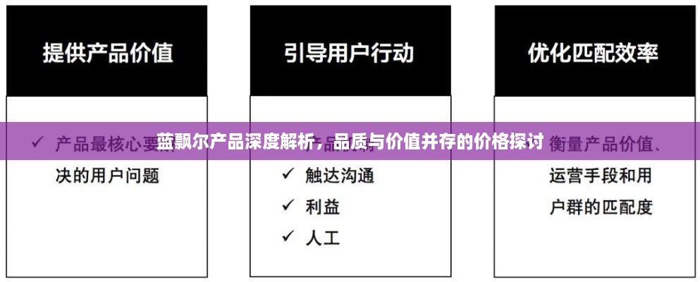 蓝飘尔产品深度解析，品质与价值并存的价格探讨