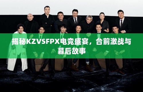 揭秘KZVSFPX电竞盛宴，台前激战与幕后故事