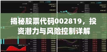 揭秘股票代码002819，投资潜力与风险控制详解