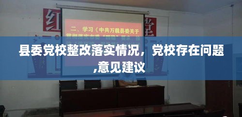 县委党校整改落实情况，党校存在问题,意见建议 