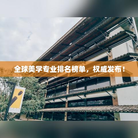 全球美学专业排名榜单，权威发布！