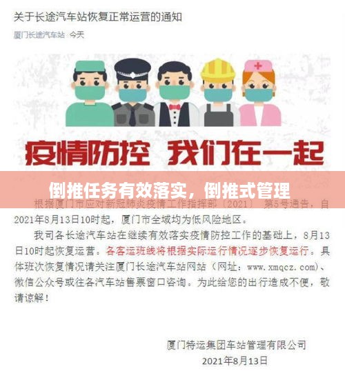 倒推任务有效落实，倒推式管理 
