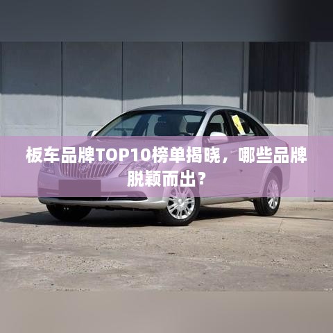 板车品牌TOP10榜单揭晓，哪些品牌脱颖而出？