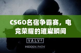 CSGO名宿争霸赛，电竞荣耀的璀璨瞬间