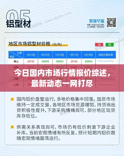 今日国内市场行情报价综述，最新动态一网打尽