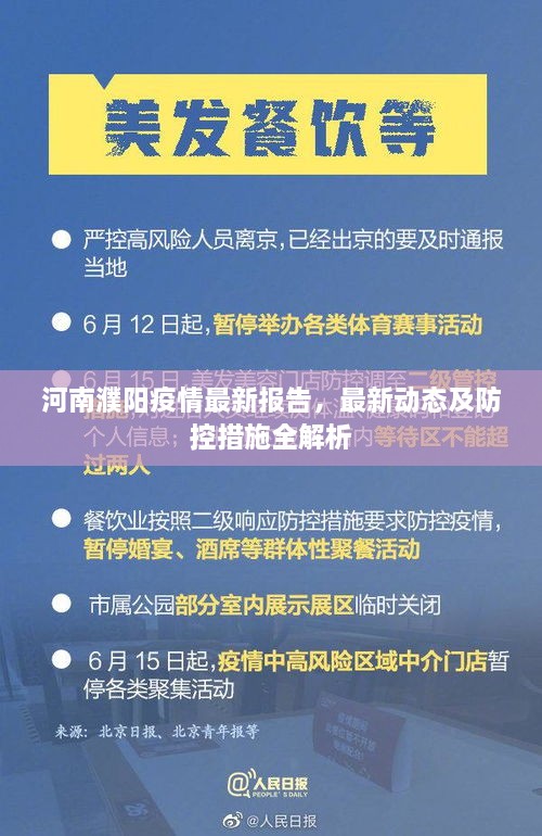 河南濮阳疫情最新报告，最新动态及防控措施全解析