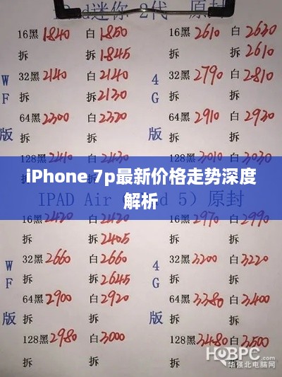 iPhone 7p最新价格走势深度解析