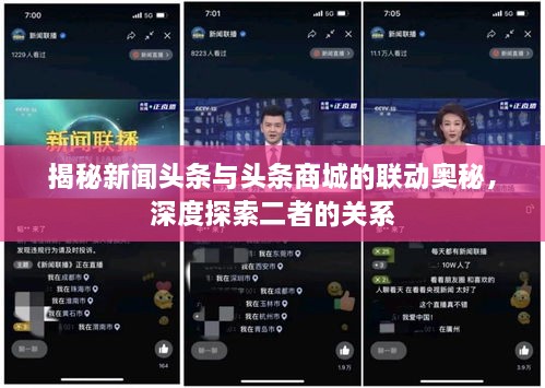 揭秘新闻头条与头条商城的联动奥秘，深度探索二者的关系
