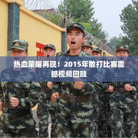 热血荣耀再现！2015年散打比赛震撼视频回顾