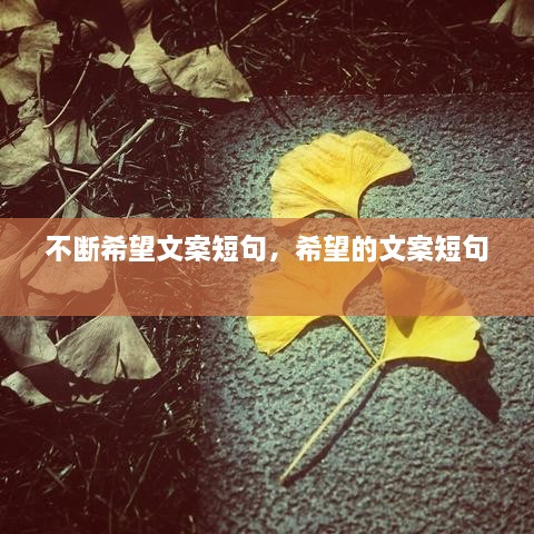 不断希望文案短句，希望的文案短句 