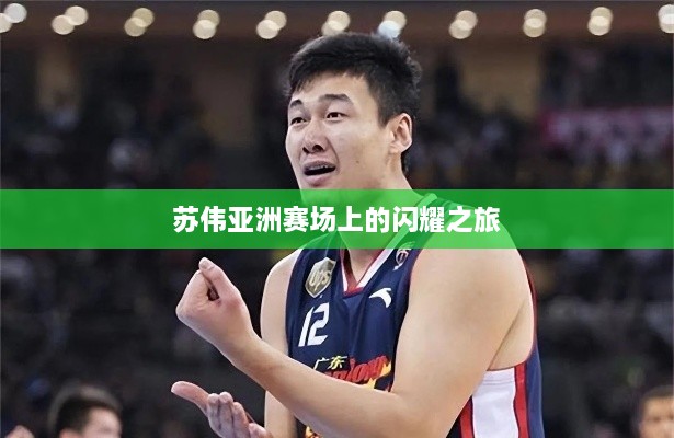 苏伟亚洲赛场上的闪耀之旅